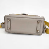 Anya Hindmarch カーカー スモール 2way ミニバッグ ショルダーバッグ グレージュ レディース アニヤ・ハインドマーチ【中古】5-0918G∞