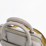 Anya Hindmarch カーカー スモール 2way ミニバッグ ショルダーバッグ グレージュ レディース アニヤ・ハインドマーチ【中古】5-0918G∞