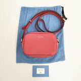 SMYTHSON ミニショルダー ショルダーバッグ レッド レディース スマイソン【中古】5-1112G∞