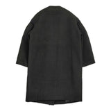 MUVEIL メルトンノーカラーコート MW73FC001 サイズ36 定価63800円 コート ブラック レディース ミュベール【中古】5-1103A♪