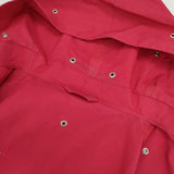 Mackintosh/Band of Outsiders 別注 ゴム引き ポンチョ アイレット スタッズ ポンチョ レッド レディース マッキントッシュ/バンドオブアウトサイダーズ【中古】5-1124M∞