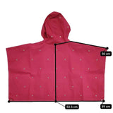 Mackintosh/Band of Outsiders 別注 ゴム引き ポンチョ アイレット スタッズ ポンチョ レッド レディース マッキントッシュ/バンドオブアウトサイダーズ【中古】5-1124M∞