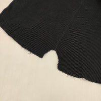 AMERICANA ワッフル サーマル 長袖Ｔシャツ カットソー ロンＴ ネイビー レディース アメリカーナ【中古】5-0924M∞