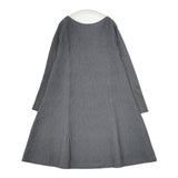 ROBERTO COLLINA イタリア製 ウール混 ニット ワンピース グレー レディース ロベルトコリーナ【中古】5-1129T∞