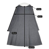 ROBERTO COLLINA イタリア製 ウール混 ニット ワンピース グレー レディース ロベルトコリーナ【中古】5-1129T∞