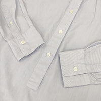 DRESSTERIOR ストライプ プルオーバー コットン ブラウス シャツ ブルー レディース ドレステリア【中古】5-0924M∞