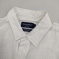 GYMPHLEX FLANDERS LINEN フランダースリネン ワンピース ホワイト レディース ジムフレックス【中古】5-0824M∞