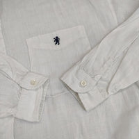 GYMPHLEX FLANDERS LINEN フランダースリネン ワンピース ホワイト レディース ジムフレックス【中古】5-0824M∞
