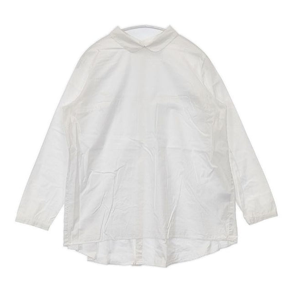 STAMP AND DIARY バックプリーツ ブラウス シャツ ホワイト レディース スタンプ アンド ダイアリー【中古】5-0824M∞