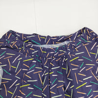 anatelier ノースリーブ サイズ38 バックリボン フレンチスリーブ ブラウス シャツ パープル レディース アナトリエ【中古】5-0704S♪