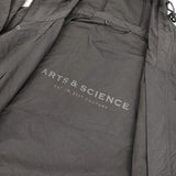 ARTS&SCIENCE mods coat 092-U112-500 ナイロン モッズコート チャコールグレー レディース アーツ&サイエンス【中古】5-1124M∞
