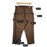 45R/45rpm もち米サテンの908ジョッパン 定価40700円 ジョッパーズ パンツ ブラウン レディース フォーティーファイブアールピーエム【中古】5-1124G∞