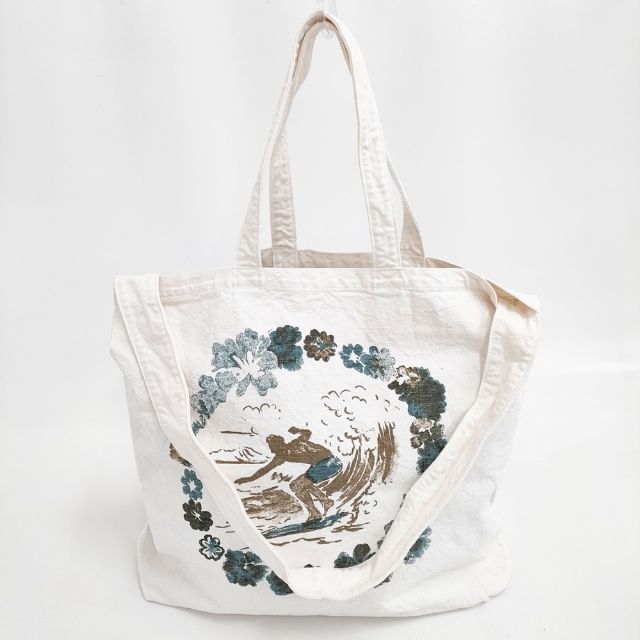 45R トートバッグ 45R/45rpm 再びダックの45星トートバッグ（大） サーファー トート