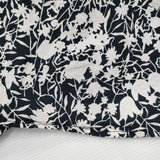 MARIHA フラワー 花柄 インド製 ドレス ワンピース ネイビー ホワイト レディース マリハ【中古】5-0710M♪