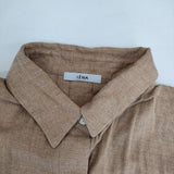 IENA コットン 長袖シャツ ベージュ レディース イエナ【中古】5-1009T∞