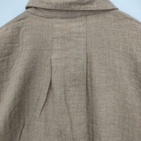 IENA コットン 長袖シャツ ベージュ レディース イエナ【中古】5-1009T∞