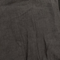 rukkilill リネン 切替 ノースリーブ ワンピース ブラック レディース ルッキリル【中古】5-0716S♪