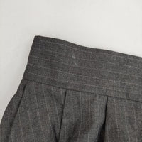 Ray Beams ピンストライプフレアパンツ 袴 パンツ グレー レディース レイビームス【中古】5-1009M∞
