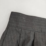 Ray Beams ピンストライプフレアパンツ 袴 パンツ グレー レディース レイビームス【中古】5-1009M∞