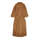 VERMEIL par iena ベルト付き ドレス ワンピース ブラウン レディース ヴェルメイユパーイエナ【中古】5-0824M∞