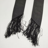 stair カシュクール 袖レース サイズ2 ワンピース ブラック レディース ステア【中古】5-0922G◎