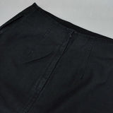 DOUDOU コットン スカート ブラック レディース ドゥドゥ【中古】5-0924M∞