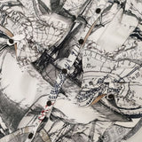 AMERI UNDRESSED CRUISE SCARF DRESS 02920520210 ワンピース ホワイト グレー レディース アメリ【中古】5-1124M∞