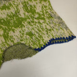 AMERI UND RUST ART KNIT SKIRT ニット ロングスカート グリーン ベージュ レディース アメリ【中古】5-1009T∞