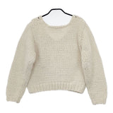 TODAYFUL Vネック 厚手 ローゲージ アルパカ混 セーター ニット オフホワイト レディース トゥデイフル【中古】5-1009T∞