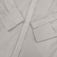 AMERI ポリエステルコットン シャツワンピ ワンピース ホワイト レディース アメリ【中古】5-1001M∞