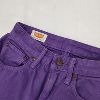 adam et Rope/BIG JOHN デニム ロングスカート パープル レディース アダムエロペ/ビッグジョン【中古】5-1001M∞