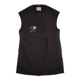 AMERI EMBELLISH BROOCH VEST ブローチ付き ベスト ブラック レディース アメリ【中古】5-1113M∞