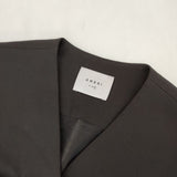 AMERI EMBELLISH BROOCH VEST ブローチ付き ベスト ブラック レディース アメリ【中古】5-1113M∞