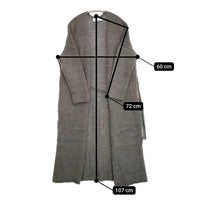evam eva ウールヤクローブ サイズM E183K182 定価56000円 ロング