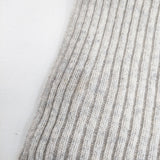 evam eva リブストール E183G136 定価20500円 ウールカシミヤ マフラー ストール ベージュ レディース エヴァムエヴァ【中古】5-1117T◎