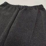 evam eva プレスウールストレートパンツ サイズ2 E183K064 定価24000円 イージー パンツ ブラック レディース エヴァムエヴァ【中古】5-1026T♪