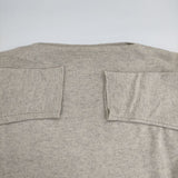 evam eva ウールチュニック E183K125 ニットワンピース チュニック ベージュ レディース エヴァムエヴァ【中古】5-1208T∞