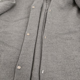 evam eva プレスウールフーデッドコート E183K063 定価42000円 サイズ1 コート グレー レディース エヴァムエヴァ【中古】5-1103T♪