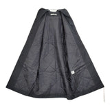 evam eva PADDING HOODED COAT E184T015 定価42000円 中綿 フード付き コート ブラック レディース エヴァムエヴァ【中古】5-1208T∞