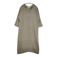 evam eva シルクドルマンＶネックワンピース E183T040 定価65000円 ワンピース グレー レディース エヴァムエヴァ【中古】5-0924M∞