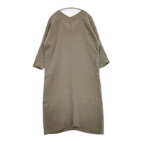 evam eva シルクドルマンＶネックワンピース E183T040 定価65000円 ワンピース グレー レディース エヴァムエヴァ【中古】5-0924M∞