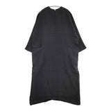 evam eva シルクドルマンワンピース E183T041 定価70000円 ワンピース ブラック レディース エヴァムエヴァ【中古】5-1124M∞