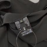 COMME CA TCポンチ ジレ ロング 定価36300円 34-33VK06 サイズ15 大きいサイズ ベスト 25SS ブラック レディース コムサ【中古】5-0710M♪