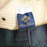 Rose Blane 芦屋ロサブラン リボン 帽子 ハット ベージュ レディース【中古】5-0809M◎