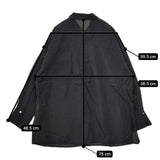 COMME CA 34-73HK13 25SS シアーキュプラシルク 定価27500円 ブラウス シャツ ブラック レディース コムサ【中古】5-0812M△
