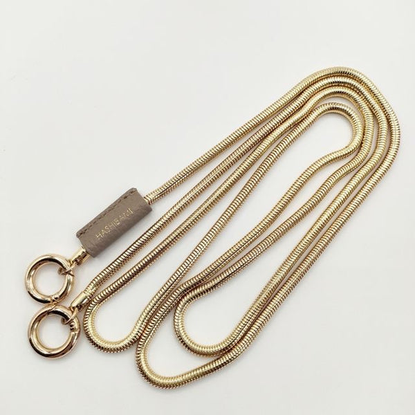 Hashibami 携帯スマホショルダーストラップ ショルダーストラップ ゴールド レディース ハシバミ【中古】5-0813G∞