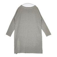 evam eva ライトウールスリット ニットチュニック E163K052 ワンピース グレー レディース エヴァムエヴァ【中古】5-1013T∞