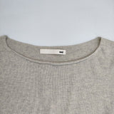 evam eva ライトウールスリット ニットチュニック E163K052 ワンピース ベージュ レディース エヴァムエヴァ【中古】5-1013T∞