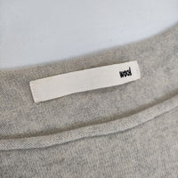 evam eva ライトウールスリット ニットチュニック E163K052 ワンピース ベージュ レディース エヴァムエヴァ【中古】5-1013T∞