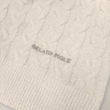 gelato pique PWNT244097 アランベスト パイル サイズF ベスト ホワイト レディース ジェラートピケ【中古】5-1021M△